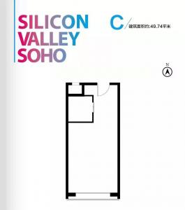 建面49㎡-1室1厅1卫