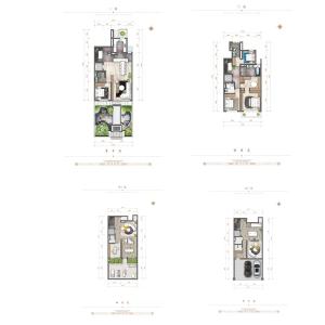 建面约270上叠-4室4厅1厨3卫