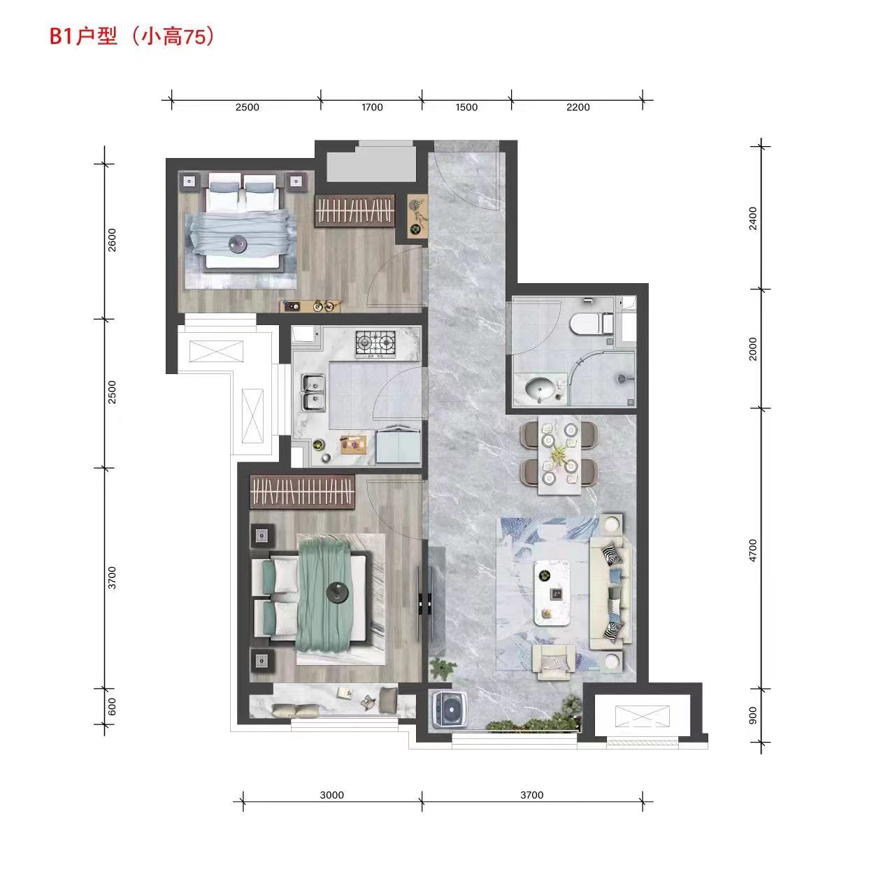 房山在售楼盘中骏云景台三期房源